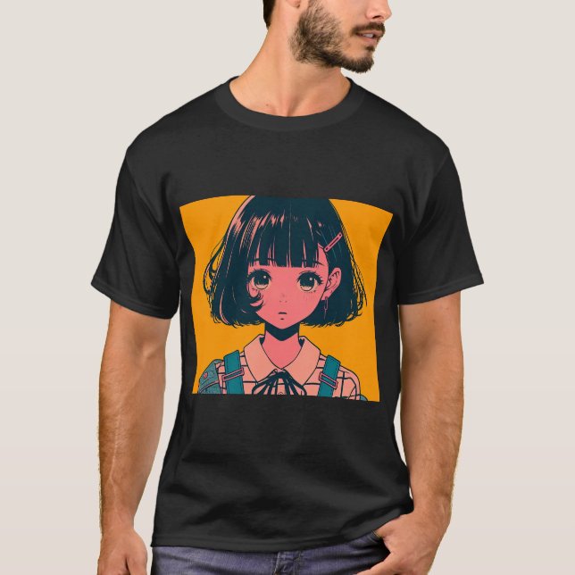 T-shirt Japanese Anime Graphic 01 (Devant)