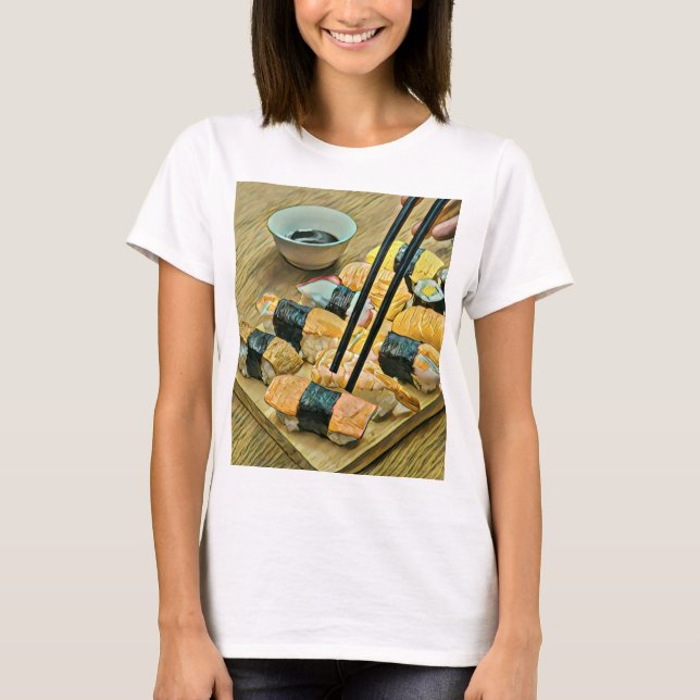 T-shirt Japanese art lover (Devant)
