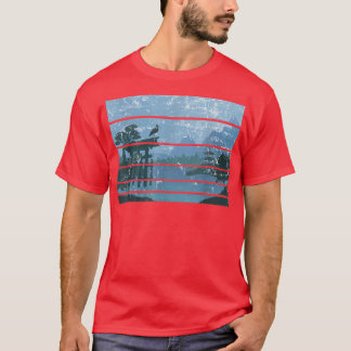 T-shirt Japanese Garden Japanese Torii Japan Samurai 4
