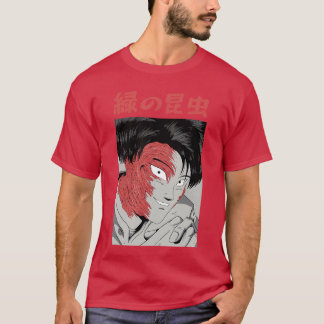 T-shirt Japanese Horror Face friend