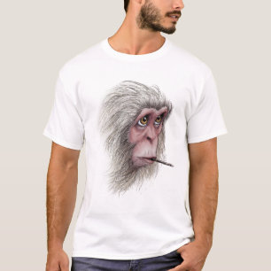 T-shirt Japanese macaque