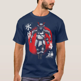 T-shirt Japanese Samurai Fighter For Japan Fans 