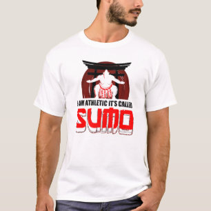 T-shirt Japanese Sumo Wrestler Athletic In Mawashi Torii