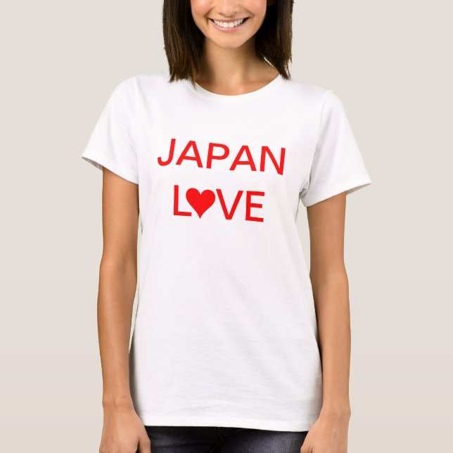 T-SHIRT JAPANLOVE (Devant)