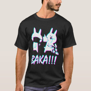 T-shirt Japon Baka Rabbit Slap Otaku Vaporwave