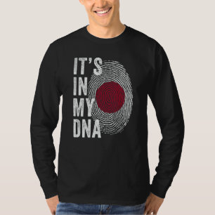 T-shirt Japon C'est Dans Mon ADN Empreinte Digitale Japona