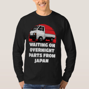 T-shirt Japon En Attente De Pièces Mini Camion Kei Voiture