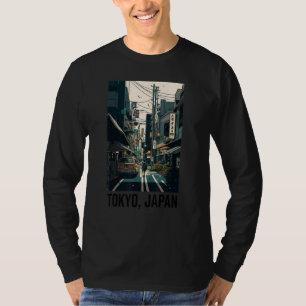 T-shirt Japon esthétique Tokyo Vaporwave Japon Lofi Fash