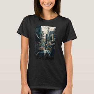 T-shirt Japon esthétique Tokyo Vaporwave Japon Lofi Fash