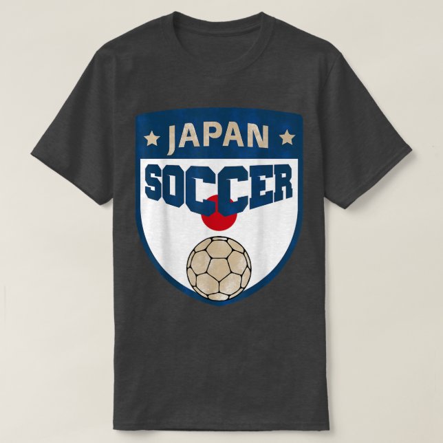 T-shirt Japon Fans de football Jersey Drapeau Japonais Foo (Design devant)