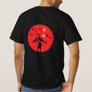 T-shirt Japon Football 2026 : Tee-shirt Samurai Spirit Ris