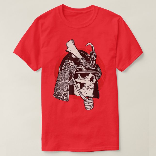 T-shirt Japon Guerrier Samurai Bushido Code épées japonais (Design devant)