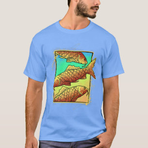 T-shirt Japon Koi poisson tatouage japonais 523