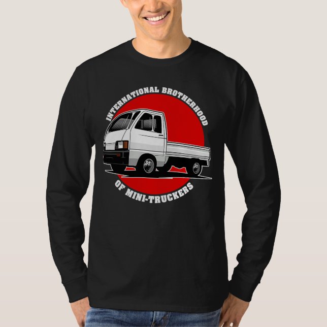 T-shirt Japon Mini Camion Kei Voiture 4woff Road Papa Cami (Devant)