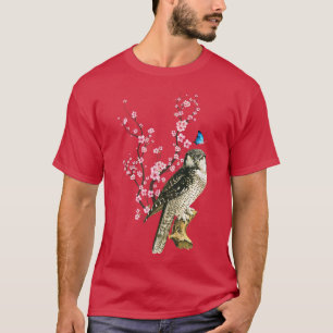 T-shirt Japon Sakura Cherry Blossom Owen Bird Japonais