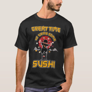 T-shirt Japon Sashimi Sushi Chopsticks Sushibar Temaki Nor