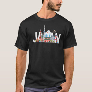 T-shirt Japon Tokyo Chemise Cadeau Souvenir De Japonais To