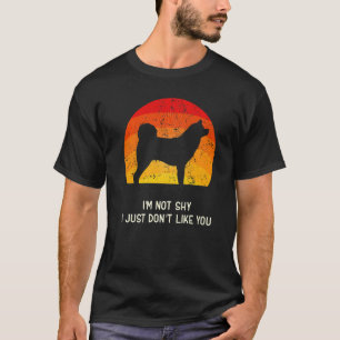 T-shirt Japonais Akita Inu Retro 11