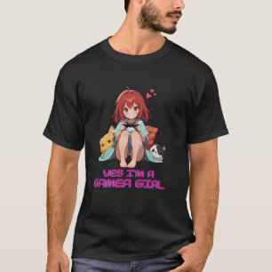 T-shirt Japonais anime et culture de jeu kawaii fille