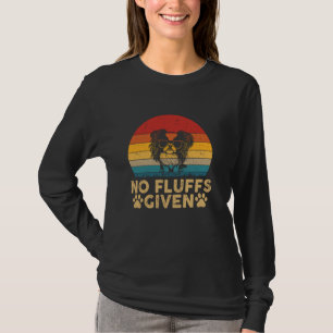T-shirt Japonais Chin Pas De Fluffs Donné Chien Maman Papa