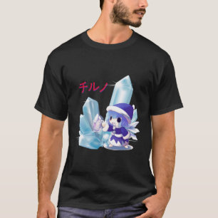 T-shirt Japonais Cirno Chibi Kawaii Ga Anime Otaku