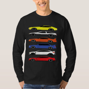 T-shirt Japonais conduite automobile 90s Japon Turbo Togue