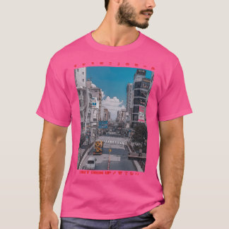 T-shirt Japonais Cyberpunk Tokyo Streetwear Aesthetic Japa