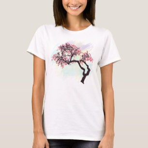 T-shirt japonais de fleur de cerisier