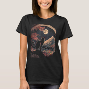 T-shirt Japonais esthétique Sakura Cerry Blossens mignonne
