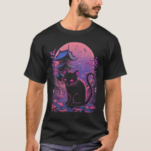 T-shirt Japonais esthétique Sakura Cherry Blossoms japon c