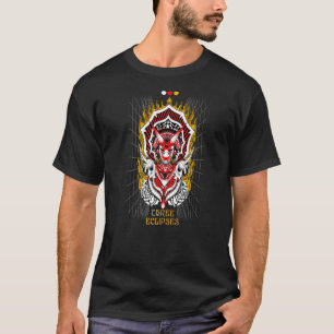 T-shirt Japonais Geisha Robot Vaporwave Futurisme Streetwe