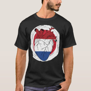 T-shirt Japonais Japon Koningsdag Néerlandais Pays-Bas Hea