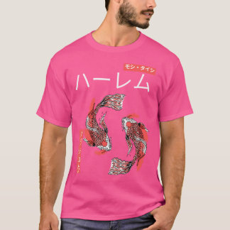 T-shirt Japonais Koi Carp Poisson Art esthétique Nishikigo