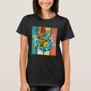 T-shirt Japonais Koi Carpe Poisson Vintage Rétro