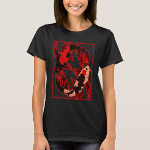 T-shirt Japonais Koi Fish Nishikigoi Carp Japon