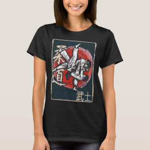 T-shirt Japonais moderne guerrier japonais Samouraï japona