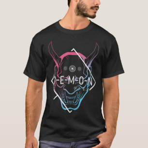 T-shirt Japonais Oni Masque Demon Ogre - esthétique Japon