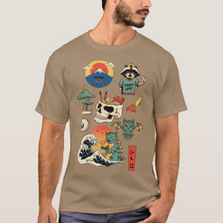 T-shirt Japonais Retro1