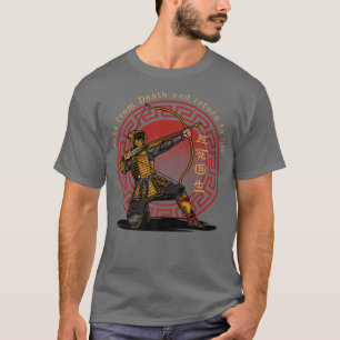 T-shirt Japonais Samurai Archer Bushido (2)