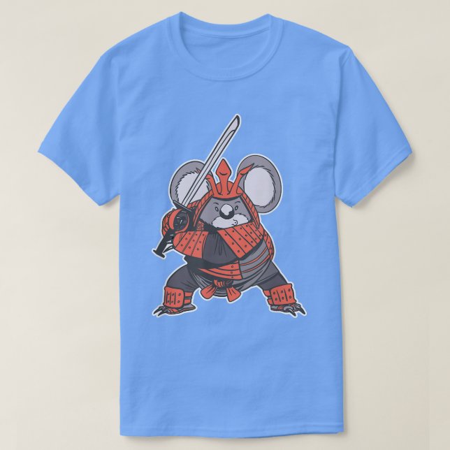 T-shirt japonais Samurai - épée Katana Funny Warr (Design devant)