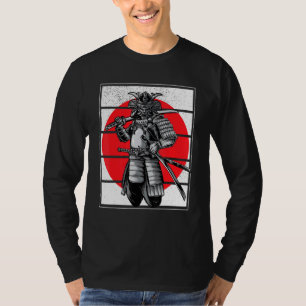 T-shirt Japonais Samurai Graphic Nouveauté Tee