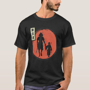 T-shirt Japonais Samurai guerrier papa & son japonais Sun 