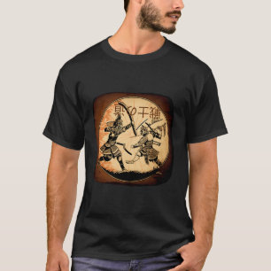 T-shirt Japonais Samurai Guerriers - Vintage japonais Art 