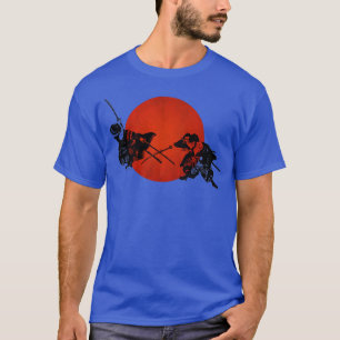 T-shirt Japonais Samurai vêtements de travail d'art Japon 