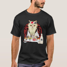 Japonais Sushi chat cerisier fleur kawaii