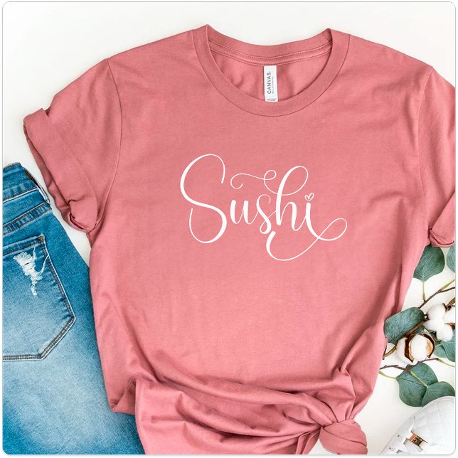 T-shirt Japonais, Sushi Moderne, Sushi Food (Créateur téléchargé)