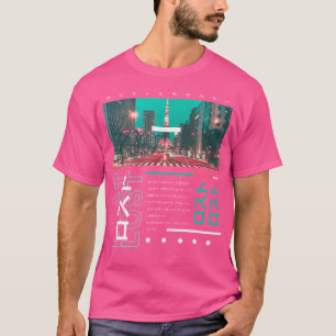 T-shirt Japonais Tokyo Cyberpunk Art Streetwear