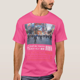 T-shirt Japonais Tokyo Cyberpunk Art Streetwear Art Retro