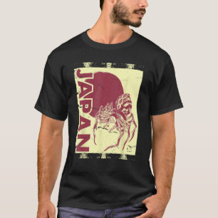 T-shirt Japonaise Jorogumo Femme Youkai Mythique Créatures