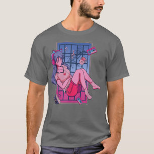 T-shirt Japonaise Musique Anime Manga Graphisme Art Japon